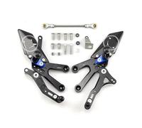 Rider Footrests For YZF-R3 YZF-R25 2015 2016 2017 2018 2019 2020 2021 2022 2023 2024 2025 Adjustable Rear Foot Pedal Gear Lever Brake Kit