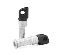 Rider Front Foot Pegs For KAWASAKI Z900 Z750 Z600 Z400 Z300 Z250 SL Z125 PRO Z900RS Z750S Motorcycle Footrest Rest Pedal Adapter