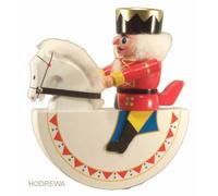 Rider King 19cm NEW Nutcracker Christmas Figure Wood Erzgebirge