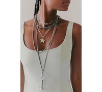 Rider Layer Necklace at Free People in Mixed Metal - female