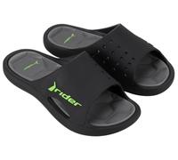 Rider Men's Bay XIV Ad Flip Flops, Black grey green, 13.5/14.5 UK