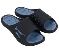 Rider Men's Bay XIV AD Slide Sandals, Black/Blue, 42 EU