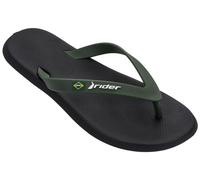 RIDER Men's R1 Ad Flip-Flop, Black/White, 8.5 UK