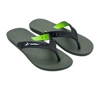 Rider Men's Street Duo Thong Ad Flip-Flop, Black, 7/8 UK