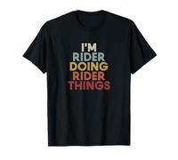 Rider Name Rider Personalized Name First Given T-Shirt