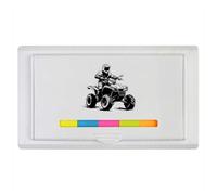 'Rider on Quad Bike' Sticky Note Ruler Pad (ST00034614)