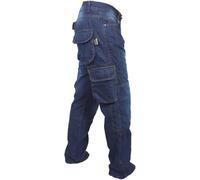 Rider Protec® Men's Motorcycle Jeans Aramid Protective Linning Denim Motorbike Cargo Jeans Riding Pants with Removable Armour for Men