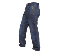 Rider Protec® Men's Motorcycle Jeans Aramid Protective Linning Motorbike Denim Jeans Riding Pants with Removable Armour for Men Blue