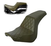 Rider Seat For Harley Softail Street Bob FXBB Standard FXST 2018 2019 2020 Motorcycle Driver Passenger Seat(Green)