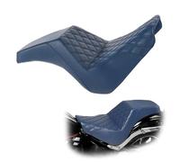 Rider Seat Motorcycle Driver & Passenger Pillion Seat For Harley Softail Street Bob FXBB Standard FXST 2018-2020(Blue)