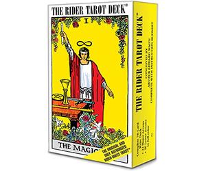 Rider Waite Tarot Cards Deck: The Authentic Rider-Waite® Tarot Deck with Instruction Booklet, Essential for Tarot Beginners & Expert Readers