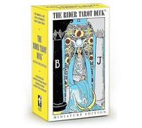 Rider Waite Tarot Deck Mini Cards: Compact and Portable Miniature 78-Card Tarot with Iconic Pamela Colman Smith Artwork, Essential for Beginners & ... and Tarot Study, Includes Instruction Booklet