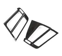 Riderai Car Internal Handles for BMW X5 X6 F15 F16 14-19 Carbon Fiber Center Console Panel Inner Door Strip Trim Shift Knob