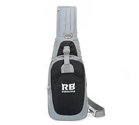 riderbag Sling bags for Men and Women Trendy Crossbody bags, reflective Shoulder Purses. Nylon crossbody bags, cute shoulder, Black, Reflective Slingbag