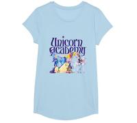 Riders and Unicorns T-Shirt, Girls, Baby Blue, Medium
