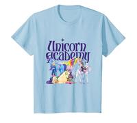 Riders and Unicorns T-Shirt, Youth, Baby Blue, Large
