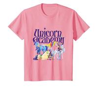 Riders and Unicorns T-Shirt, Youth, Pink, Large