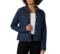 Riders by Lee Indigo Women's Denim Jacket Jeans, Drenched-Dark Blue, M