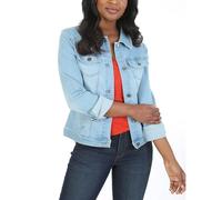 Riders by Lee Indigo Women's Denim Jacket, Light Blue, XL
