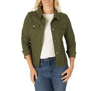 Riders by Lee Indigo Women's Denim Jacket, Olive Night, M