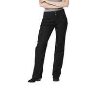 Riders by Lee Indigo Women's Pull on Waist Smoother Bootcut, Black, 12