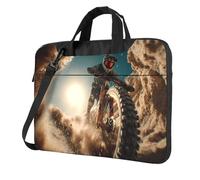 Riders of the Storm Laptop Bag Portable Handbag, Safe Protective Inner Lining for Business Trip and Office Use, Black, 14 inch