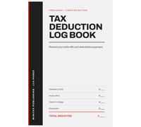 Rideshare & Delivery Driver Tax Deduction Log Book: Mileage, Fuel, Maintenance & Expense Tracker for Uber, Lyft, DoorDash, Instacart, and Amazon Flex Drivers