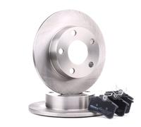 RIDEX 3405B0052 Brake discs and pads set
