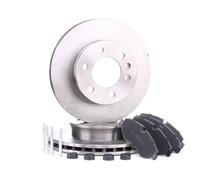 RIDEX 3405B0168 Brake discs and pads set