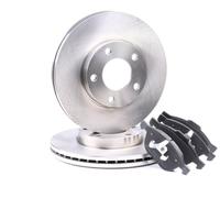 RIDEX 3405B0171 Brake discs and pads set