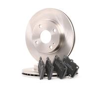 RIDEX 3405B0373 Brake discs and pads set