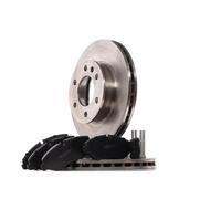 RIDEX 3405B0956 Brake discs and pads set