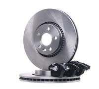 RIDEX 3405B1119 Brake discs and pads set
