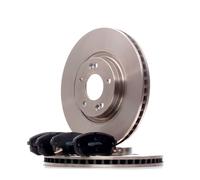 RIDEX 3405B1315 Brake discs and pads set