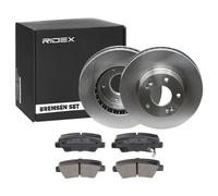 RIDEX 3405B1493 Brake discs and pads set