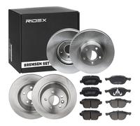 RIDEX 3405B1687 Brake discs and pads set