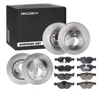 RIDEX 3405B1718 Brake discs and pads set