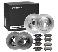 RIDEX 3405B1750 Brake discs and pads set