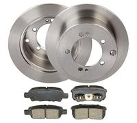 RIDEX 3405B2248 Brake discs and pads set