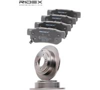 RIDEX 3405B2337 Brake discs and pads set