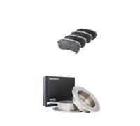 RIDEX 3405B2338 Brake discs and pads set