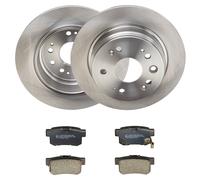 RIDEX 3405B2395 Brake discs and pads set