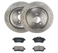 RIDEX 3405B2396 Brake discs and pads set