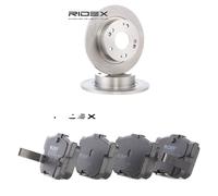 RIDEX 3405B2454 Brake discs and pads set