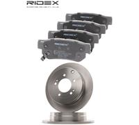 RIDEX 3405B2466 Brake discs and pads set