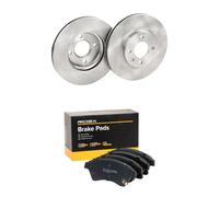 RIDEX 3405B2572 Brake discs and pads set