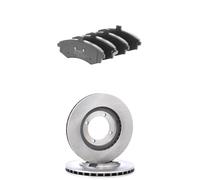 RIDEX 3405B2656 Brake discs and pads set