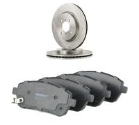 RIDEX 3405B2766 Brake discs and pads set