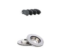 RIDEX 3405B2868 Brake discs and pads set