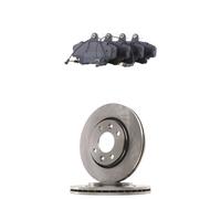 RIDEX 3405B3184 Brake discs and pads set